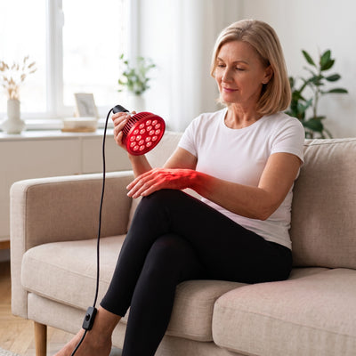 PrimeSpot (Rotlichttherapie) – Ideal für zu Hause – Lebensdauer bis zu 500.000 Stunden – 12×12×12 cm