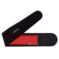 Flexibele roodlichttherapie band voor onderrug