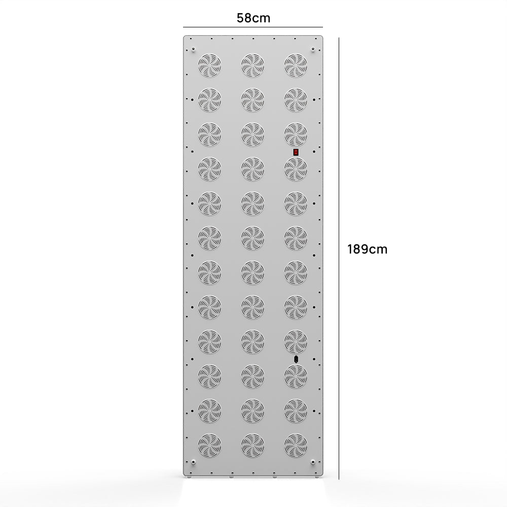 PrimeFORCE Ultra Gen5 (Rotlichttherapie) – Ideal für zu Hause – Dual-Chip – 189 x 58 x 6,5 cm