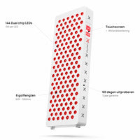 PrimeFORCE Advanced Gen5 (Rotlichttherapie) – Ideal für zu Hause – Dual-Chip – 64x23x6,5cm