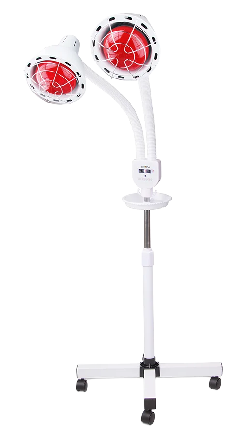 LIROMA® infrarotlampe Doppelkopf – 507 – Ideal für zu Hause
