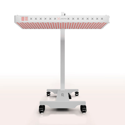 Liroma PrimeForce Elite horizontale rood licht therapie lamp op elektrische standaard