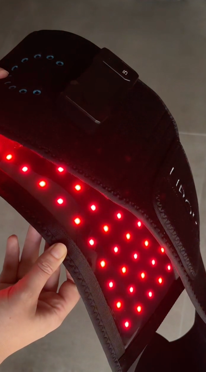 rood licht therapie rugband voor thuis
